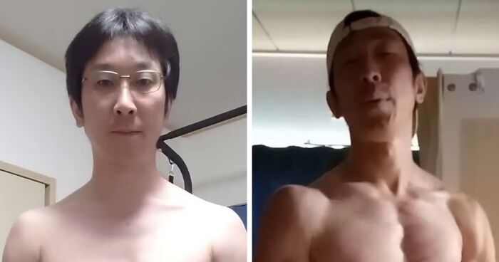 Japanese YouTuber Documents His Shocking Transformation After 3 Years Of Saitama Routine