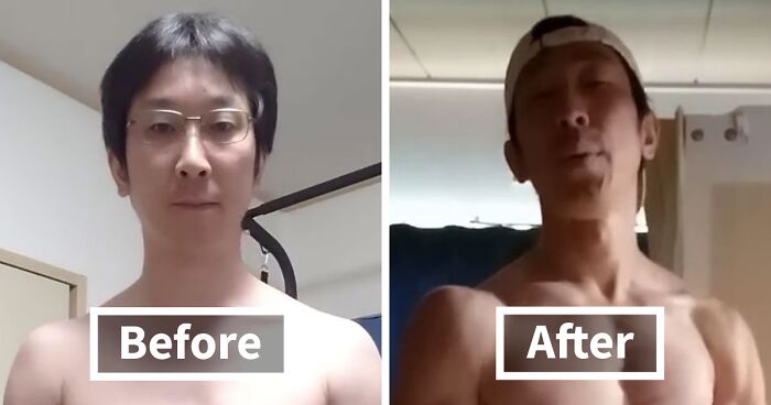 Japanese YouTuber Documents His Shocking Transformation After 3 Years Of Saitama Routine