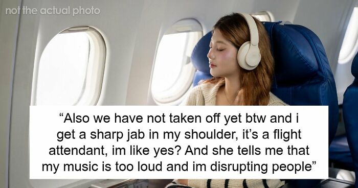 Woman Listening To White Noise On Airplane Horrified After Stinky Passenger Complains About Her