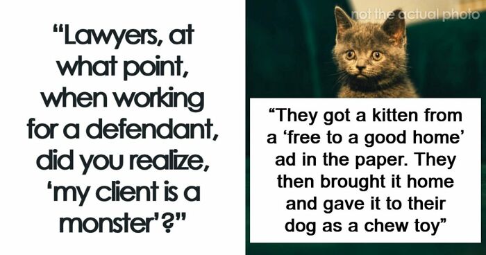 “Straight From Dexter”: 57 Horrifying Moments When Lawyers Realized Their Client Was A Monster