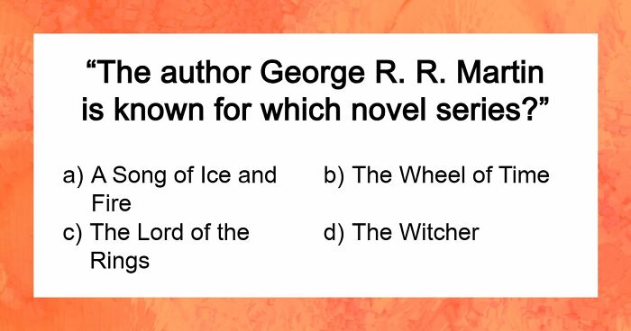 Prove Your Smarts With 20 Questions On General Literature Knowledge