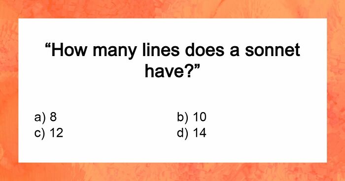 Prove Your Smarts With 20 Questions On General Literature Knowledge