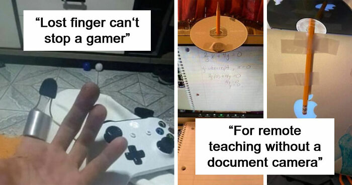 People Are Sharing Their Proudest Low-Tech Solutions, And These 47 Are Awesome