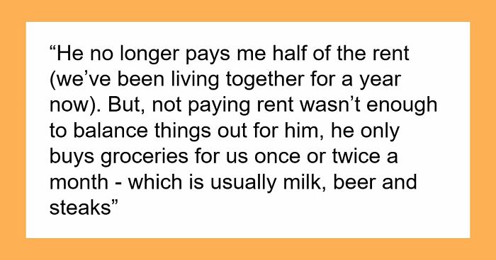 23YO Baffled Over BF’s Idea To Actually Live Off Her, As He Believes She Owes Him Something