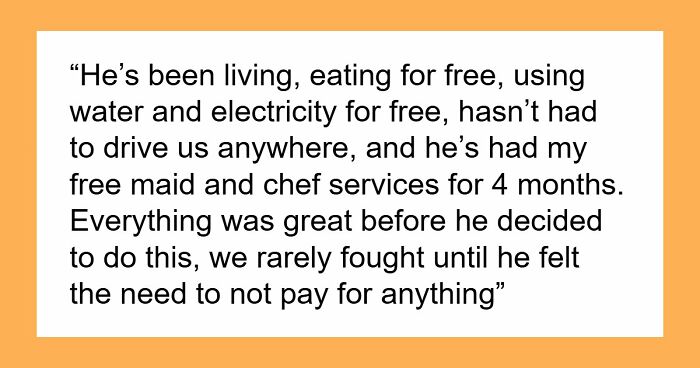 23YO Baffled Over BF’s Idea To Actually Live Off Her, As He Believes She Owes Him Something