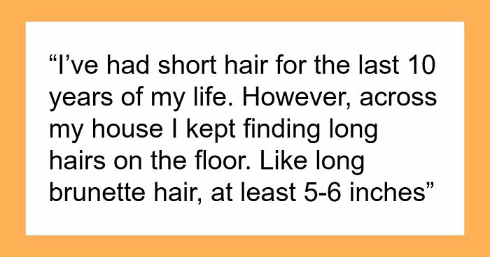 Guy Notices Random Hairs All Over His Home, Is Left Completely Baffled After Finding Out How They Got There