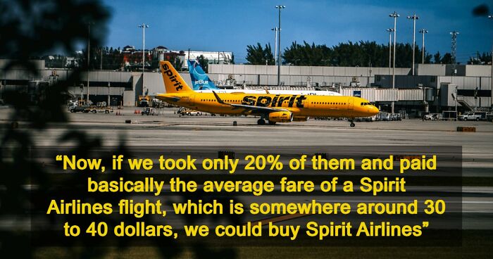 Man Posted A Joke About Buying Spirit Airlines, The Internet Raised $132M And Crashed His Site