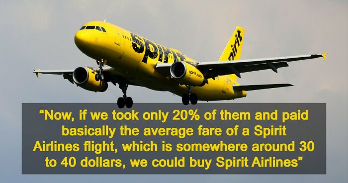 Man Posted A Joke About Buying Spirit Airlines, The Internet Raised $132M And Crashed His Site