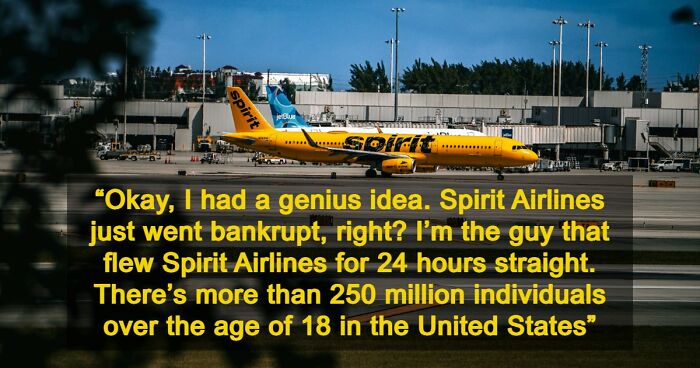 Man Posted A Joke About Buying Spirit Airlines, The Internet Raised $132M And Crashed His Site