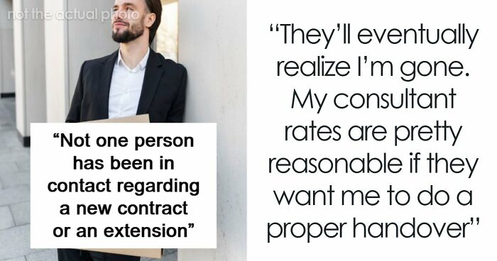 Employee Quietly Walks Away, Charges Panicking Company 3.5x To Fix Their Mistake