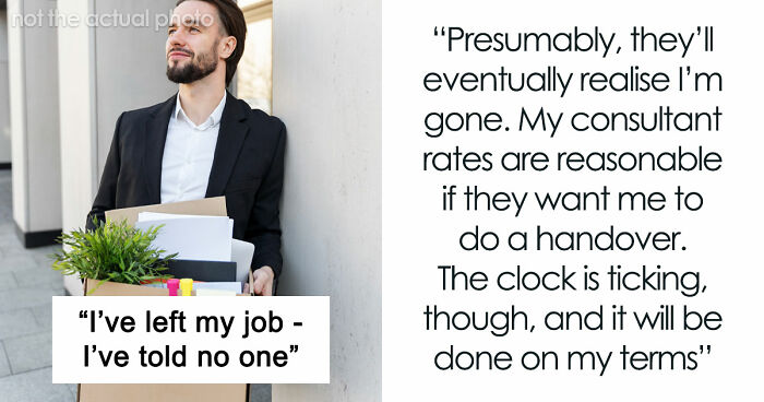Employee Quietly Walks Away, Charges Panicking Company 3.5x To Fix Their Mistake