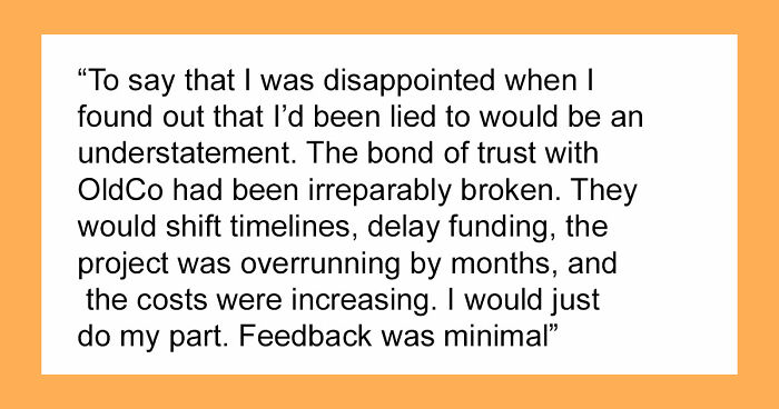 Employee Quietly Walks Away, Charges Panicking Company 3.5x To Fix Their Mistake