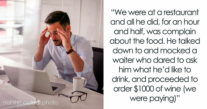Boss Spends Entire Dinner Acting Like A Jerk, Ends Up Losing Millions Weeks Later