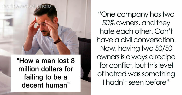 Boss Spends Entire Dinner Acting Like A Jerk, Ends Up Losing Millions Weeks Later