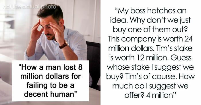 Boss Spends Entire Dinner Acting Like A Jerk, Ends Up Losing Millions Weeks Later