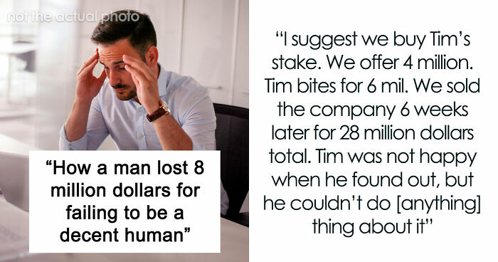 Boss Spends Entire Dinner Acting Like A Jerk, Ends Up Losing Millions Weeks Later