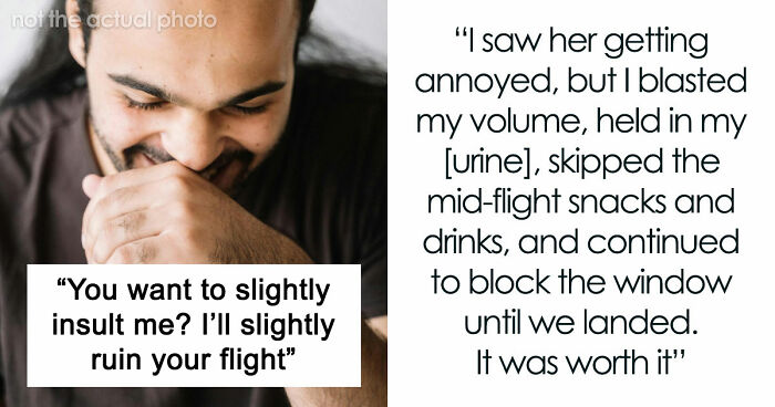 Woman Insults Man On A Plane, He Makes Sure She Regrets It For The Next 4 Hours