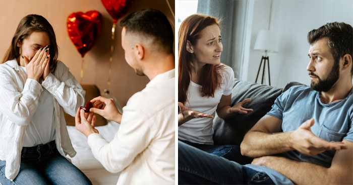 Woman Over The Moon After Guy Proposes, But One Message From A Family Member Makes Everything Way Worse