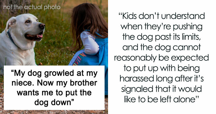 Man Refuses To Speak With Sister Until Her Dog Is Put Down: “Every Dog Has Its Limits”