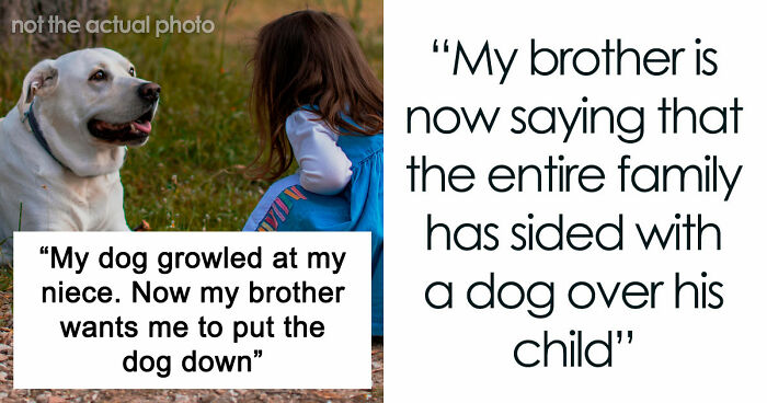 Man Refuses To Speak With Sister Until Her Dog Is Put Down: “Every Dog Has Its Limits”