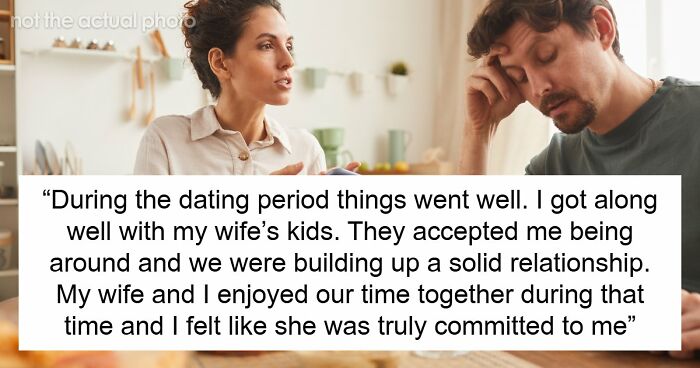 Widow And Kids Can’t Accept Her New Hubby Even After 3 Years Of Marriage, He Says He’s Done