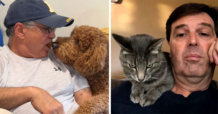 43 Times Men Got A Pet Against Their Will And Went From “Absolutely Not” To “That’s My Baby”