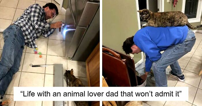 43 Times Men Got A Pet Against Their Will And Went From “Absolutely Not” To “That’s My Baby”
