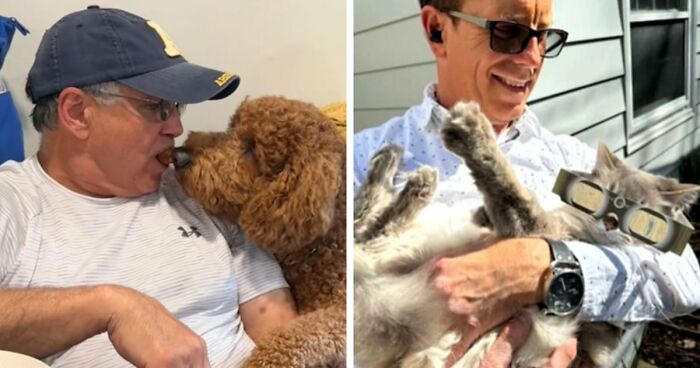 43 Times Men Got A Pet Against Their Will And Went From “Absolutely Not” To “That’s My Baby”