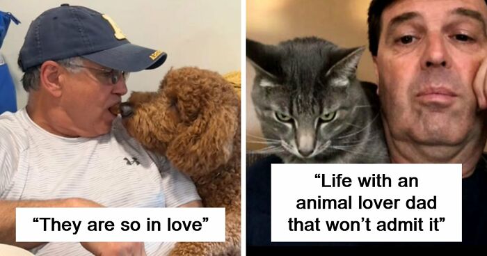 43 Times Men Got A Pet Against Their Will And Went From “Absolutely Not” To “That’s My Baby”