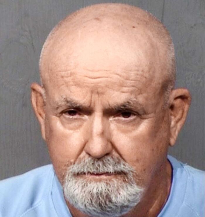 Mugshot of suspect in strangest solved criminal case