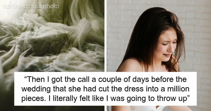 MIL Funds Her Daughter-In-Law’s Entire $60K Wedding, Then Cuts The Dress To Pieces Two Days Before