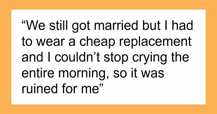 MIL Funds Her Daughter-In-Law’s Entire $60K Wedding, Then Cuts The Dress To Pieces Two Days Before