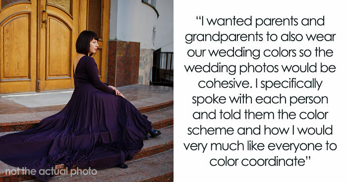 Bride Aghast To See MIL Donned In Purple At A Pink-And-Black-Themed Wedding, Vows To Alter Her Pics
