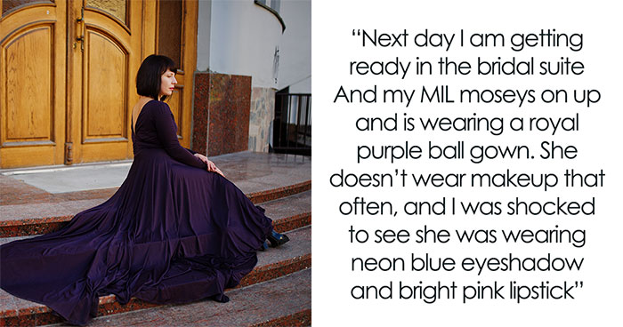 Bride Aghast To See MIL Donned In Purple At A Pink-And-Black-Themed Wedding, Vows To Alter Her Pics