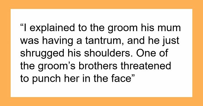 MIL Causes Multiple Scenes Before Bride Walks Down The Aisle, Gets Unintentionally But Savagely Shut Down