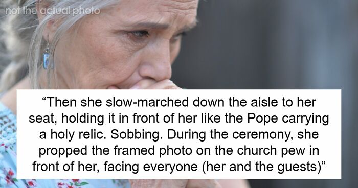 Bride Honors Late Dad During Wedding, MIL Puts On A Show To Prove That Her Grief Is Bigger