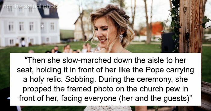 Bride Honors Late Dad During Wedding, MIL Puts On A Show To Prove That Her Grief Is Bigger