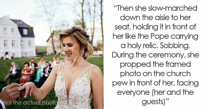 Bride Honors Late Dad During Wedding, MIL Puts On A Show To Prove That Her Grief Is Bigger