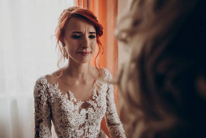 Bride Aghast As MIL Ruins Her $11K Wedding Dress, Loses It When Groom Says She’s “Overreacting” Bride Aghast As MIL Ruins Her $11K Wedding Dress, Loses It When Groom Says She’s “Overreacting”