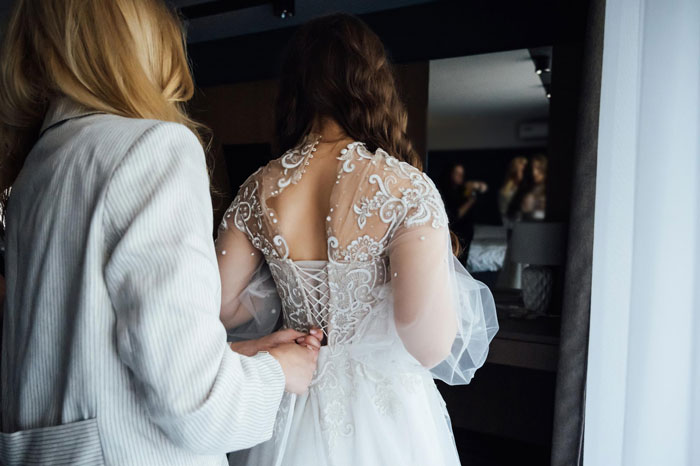 Bride Aghast As MIL Ruins Her $11K Wedding Dress, Loses It When Groom Says She’s “Overreacting” Bride Aghast As MIL Ruins Her $11K Wedding Dress, Loses It When Groom Says She’s “Overreacting”