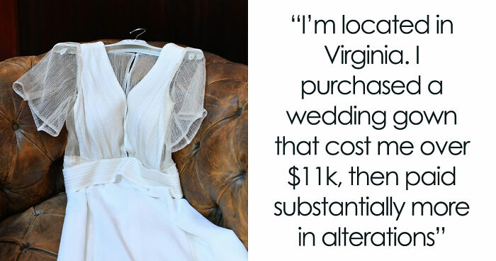 Bride Aghast As MIL Ruins Her $11K Wedding Dress, Loses It When Groom Says She’s “Overreacting”