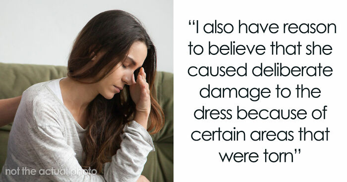 Bride Aghast As MIL Ruins Her $11K Wedding Dress, Loses It When Groom Says She’s “Overreacting”
