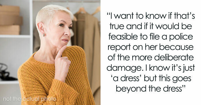 Bride Aghast As MIL Ruins Her $11K Wedding Dress, Loses It When Groom Says She’s “Overreacting”