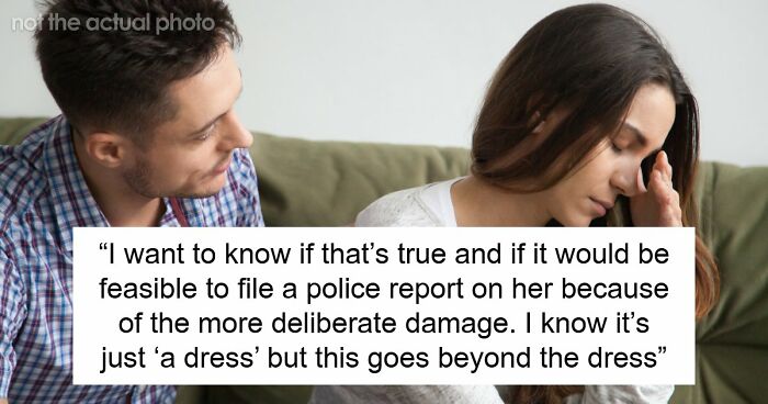 Bride Aghast As MIL Ruins Her $11K Wedding Dress, Loses It When Groom Says She’s “Overreacting”