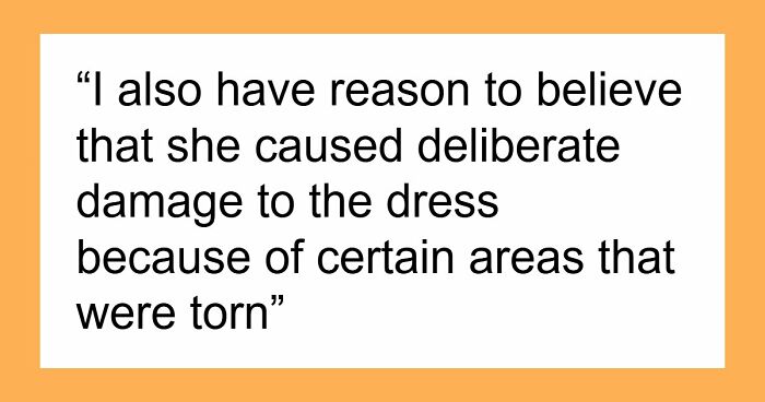 Bride Aghast As MIL Ruins Her $11K Wedding Dress, Loses It When Groom Says She’s “Overreacting”