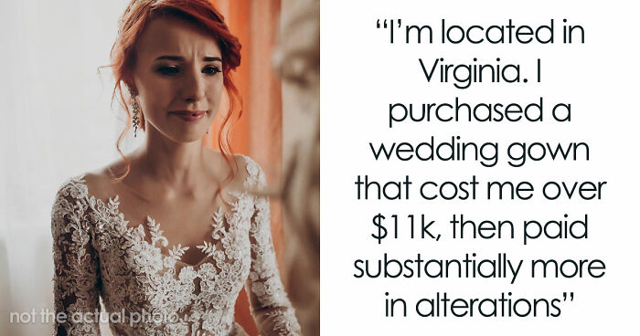 Bride Aghast As MIL Ruins Her $11K Wedding Dress, Loses It When Groom Says She’s “Overreacting”