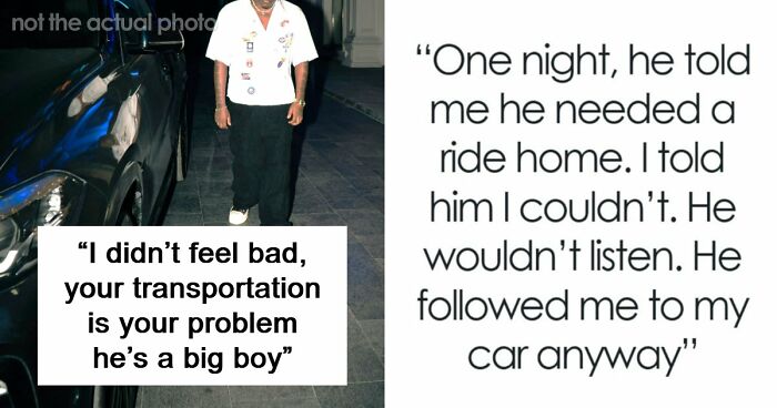 Man Has The Satisfaction To Inconvenience Coworker From Hell When He Asks For A Ride Home