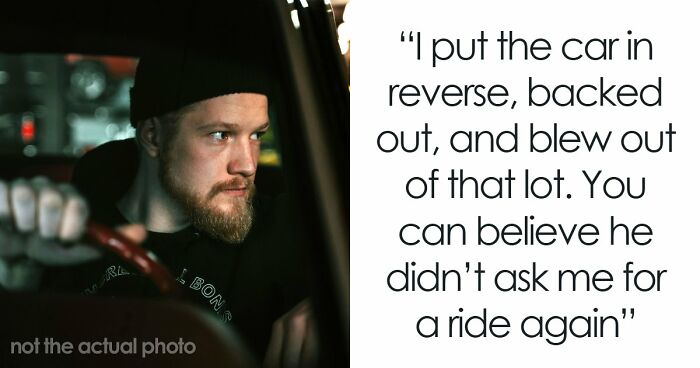 Man Has The Satisfaction To Inconvenience Coworker From Hell When He Asks For A Ride Home