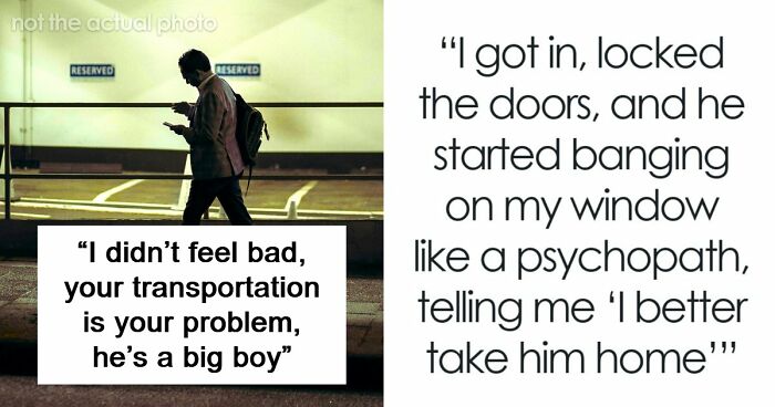 Man Has The Satisfaction To Inconvenience Coworker From Hell When He Asks For A Ride Home