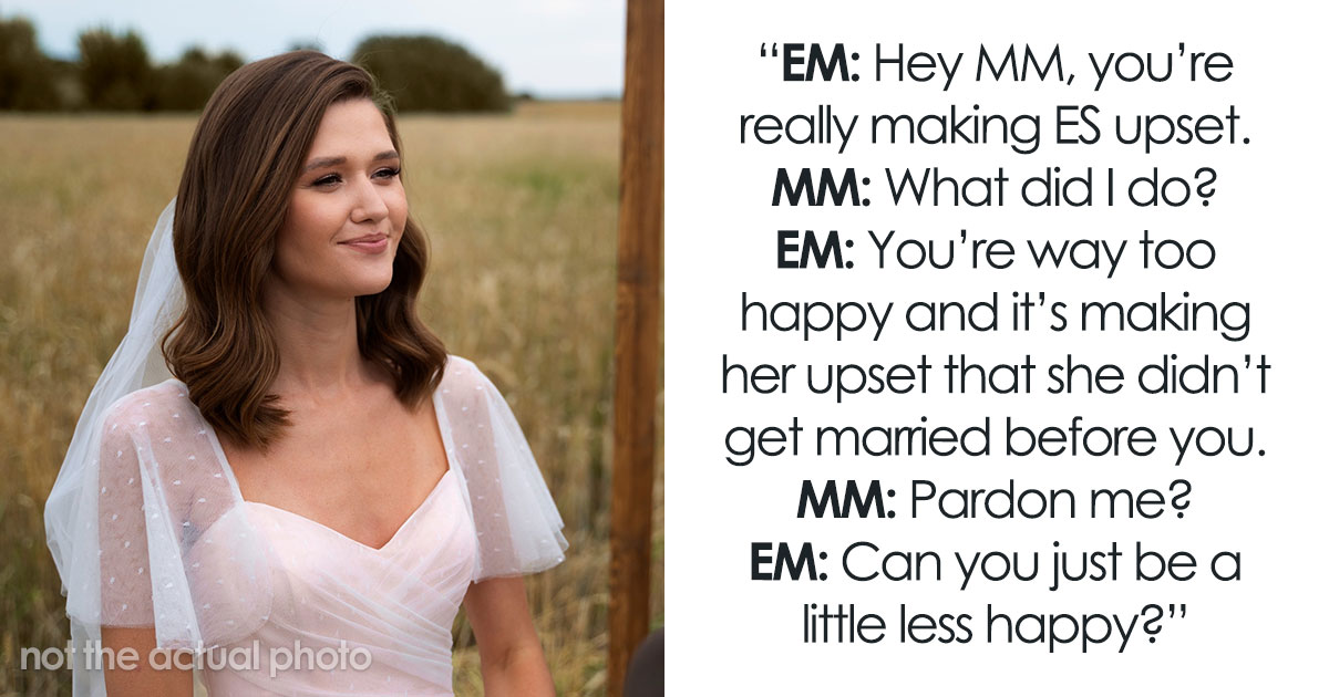 Woman Cries At Sister’s Wedding Out Of Jealousy, Mom Tells Bride To Be “Less Happy” During Event